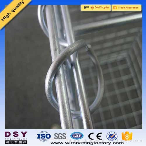 hot dip galvanized welded gabion/stone basket wall/welded gabion box prices